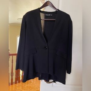 Beautiful Misook knitted blazer jacket. EUC